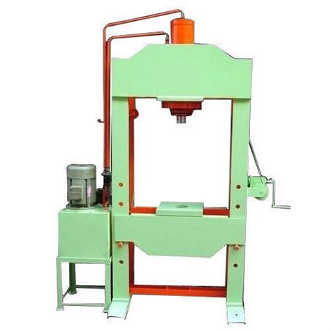 Mild Steel H Frame Hydraulic Press Capacity Ton At Rs In