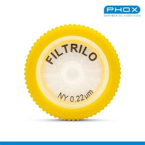 Filtro De Seringa Filtrilo Membrana Em Acetato De Celulose