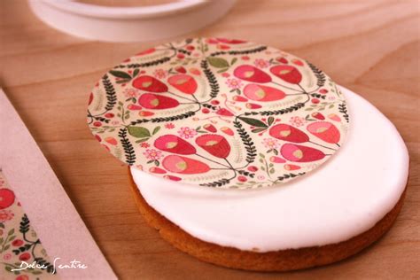 Decorando Galletas Con Papeles Comestibles Foto Tutorial