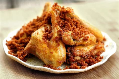 Resep Ayam Goreng Serundeng Khas Cirebon Memang Benar Benar Mantul