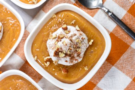 Butternut Squash Pudding (Vegan Pudding) • baste cut fold