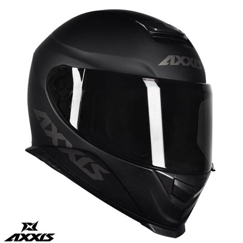 Casca Moto Full Face Integrala Sv A1 Matt Black 24 Axxis 42560000134