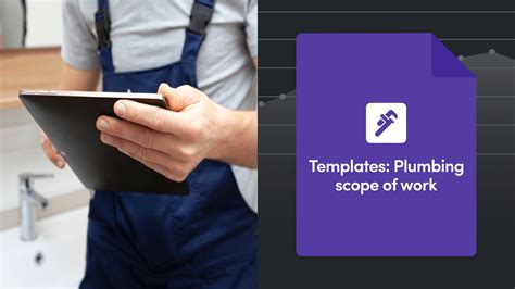 Plumbing Scope Of Work Template Free Pdf By Servicetitan