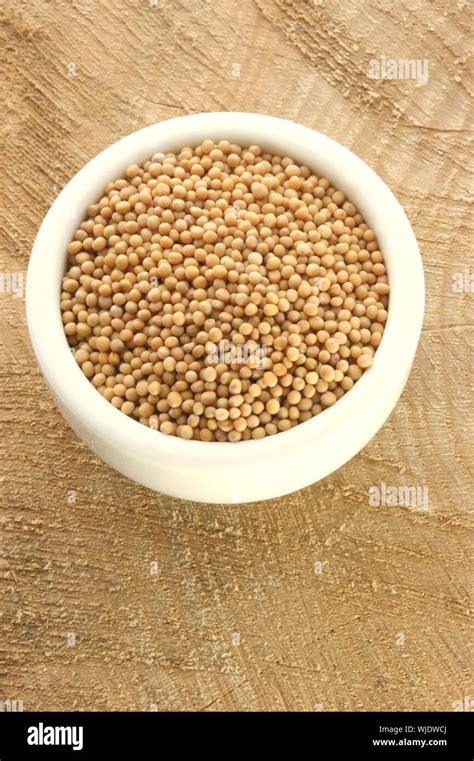 Mustard Seeds Are Tiny Round Seed Stock Photo Alamy