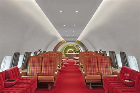 Stonehill Taylor Designs Retro Connie Bar Inside A Plane At Jfk S Twa Hotel