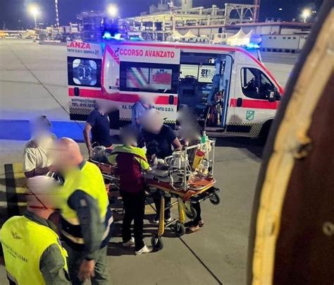 Neonata Di Giorni In Pericolo Di Vita Volo Urgente Da Alghero Al