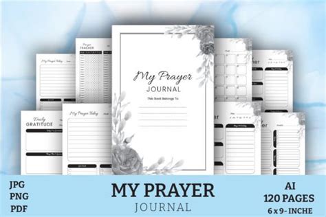 Prayer Journal Notebook Kdp Interiors Graphic By Cmt Rubelrana