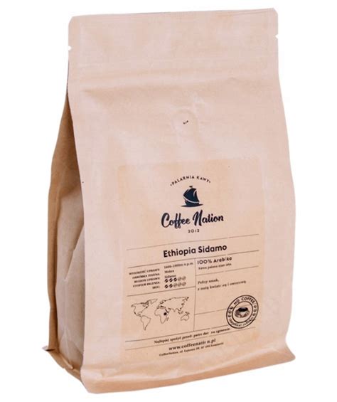 Kawa Ziarnista Coffee Nation Arabica Ethiopia Sidamo G