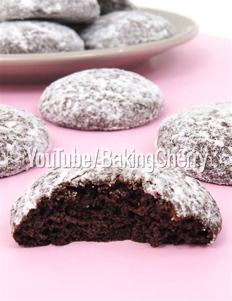 Easy Cakey Chocolate Cookies - Baking Cherry