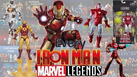 See Newer Video Every Marvel Legends Ironman Toybiz And Hasbro