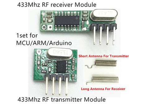 Rf 433mhz Transmitter Receiver Electronics And Domotica