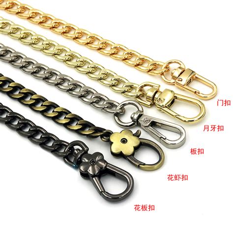 Long Cm Cm Metal Purse Chain Strap Handle Replacement Shoulder