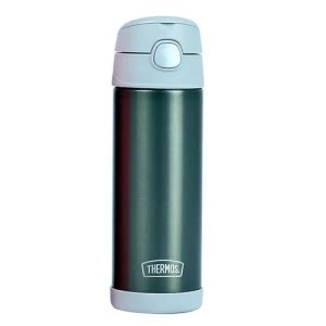 Garrafa T Rmica Infantil Funtainer F Cinza Claro Thermos Ml