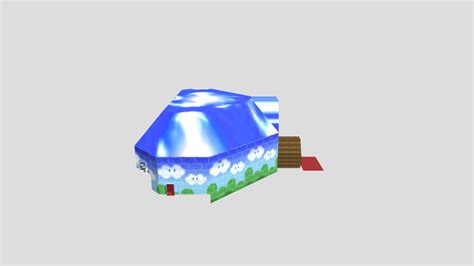 Nintendo 64 Super Mario 64 Castle House Download Free 3d Model By