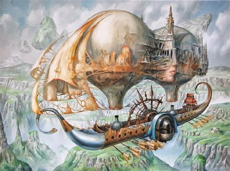 Jaroslaw Jasnikowski 1976 Surrealist Painter Surreal Art Surrealism Painting Steampunk