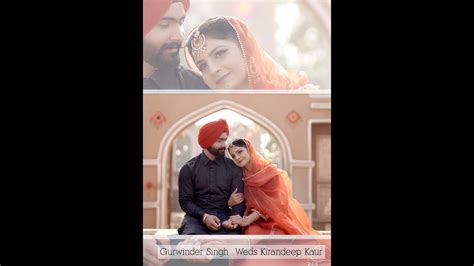 Live Wedding Ceremony Gurwinder Singh Weds Kirandeep Kaur Youtube