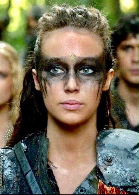 Lexa ⚔️ Viking Makeup Warrior Makeup Lexa The 100