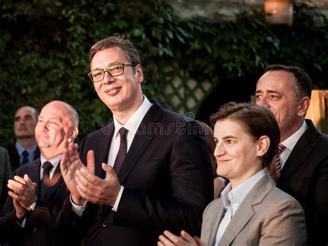 Prime Minister Ana Brnabic Smiling In The 2018 Edition Of Belgrade Gay