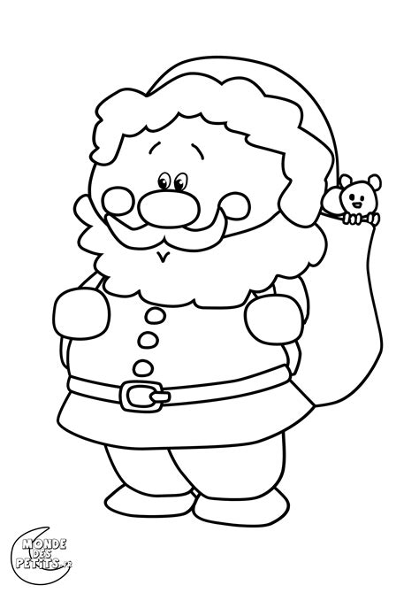 Coloriage Enfant De Noel Table De Noel