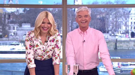 Phillip Schofield Makes A Cheeky Joke On This Morning After Holly Willoughby Was Patted On The