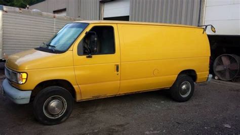 1998 Ford E 350 Series Cargo Van Great Work Vehicle