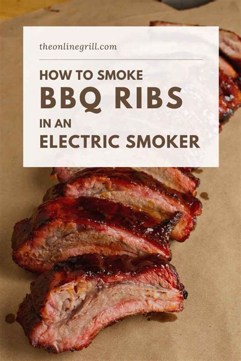 Smoked Rib Recipe Electric Smoker Artofit