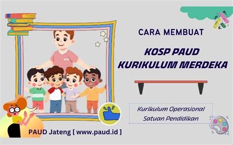 Membuat Buku Kosp Paud Kurikulum Merdeka Paud Jateng