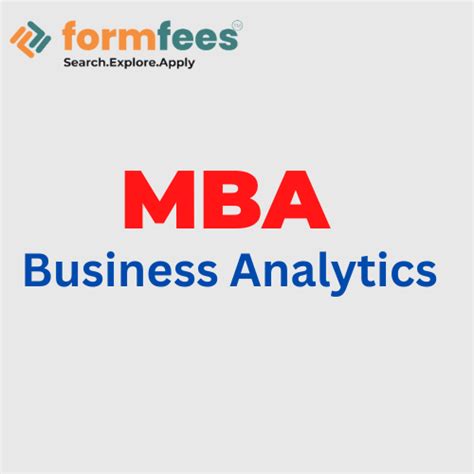 Mba Business Analytics Admission Colleges Syllabus Placement Salary 2023