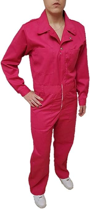 Dofer Pink Overalls Women Work Coveralls Women Pink Work Overalls Pink