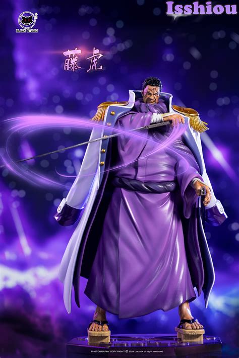 One Piece Black Studio Issho Fujitora Resin Statue – ClubHouse Statues