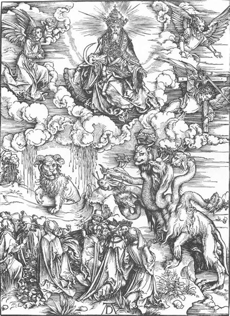 Woodcut Series The Revelation Of St John Apocalypse 1497 98