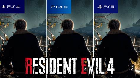 Resident Evil Ps Vs Ps Pro Vs Ps Comparaci N Gr Fica Fps