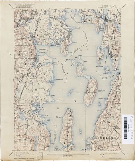 Rhode Island Historical Topographic Maps Perry Castañeda Map