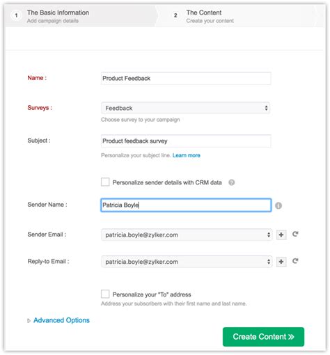 C Mo Trabajar Con Zoho Survey Ayuda En L Nea Zoho Crm