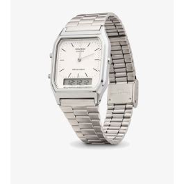 Casio Edgy Collection Aq 230a Silver White CornerStreet