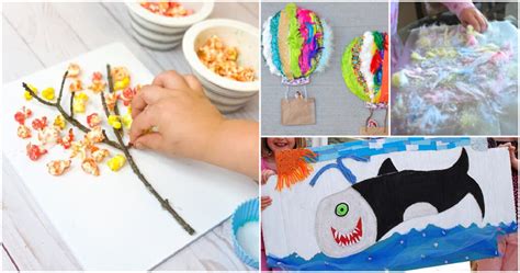 25 Totally Awesome Texture Crafts For Preschoolers