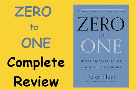 The Zero to One Book Complete Review – Yasserwebpro