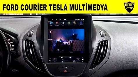 Ford Courier en hızlı Tesla ekran android multimedya Myway Emr Garage