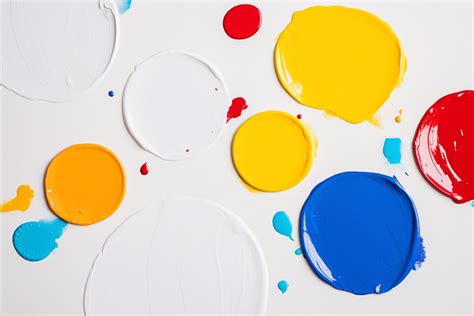 latar belakangberbagai perlengkapan lukisan  latar belakang putih