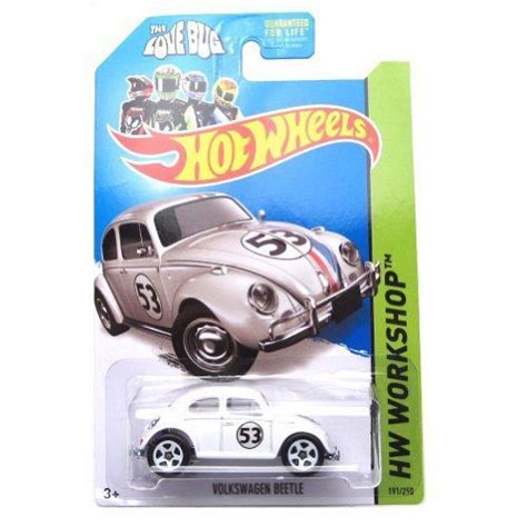 Hot Wheels Herbie The Love Bug Volkswagen Bettle Nip Nib Hw Workshop