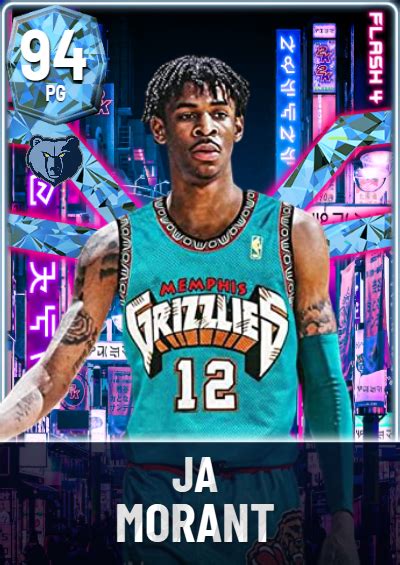 Nba K Kdb Custom Card Ja Morant