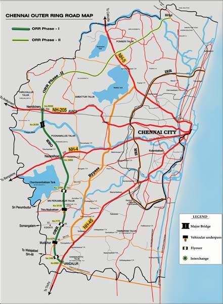 Road Map Of Chennai – Map Of The World