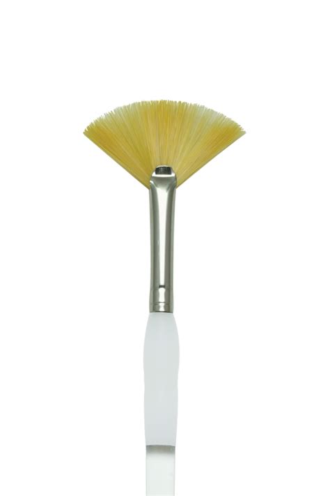 Royal Soft Grip Golden Taklon Fan Brush Artist Paint Brush