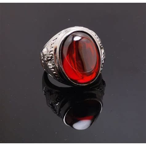 Jual Batu Permata Merah Siam Bangkok Shopee Indonesia