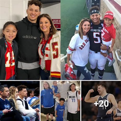 Following Patrick Mahomes Luka Doncic Moment Randi Mahomes And Mia