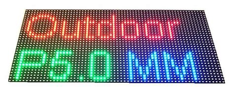 Modulo Para Painel Led P Rgb Smd X Cm Hub Externo K