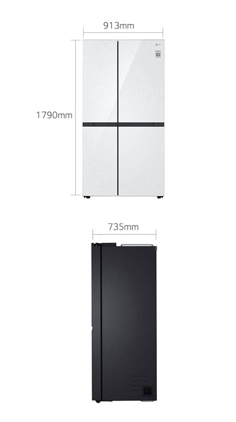 Buy L Side By Side Fridge Online Gc B Uglw Lg In