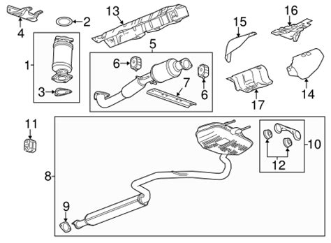 Exhaust Components For 2013 Chevrolet Malibu GMPartsDirect