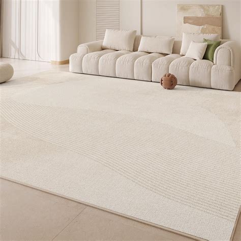 Easy Clean Rug Sand Dune Serenity Spillproof Pet Friendly Minimalist L