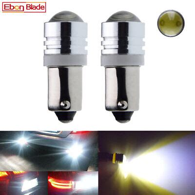 2Pcs 24V DC BA9S T11 T4W LED Interior Dome Map Light Parking Bulbs For